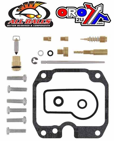 All Balls Racing Carburetor Rebuild Kit 08-22 Yam TTR125, Allballs 26-1309 Dirt