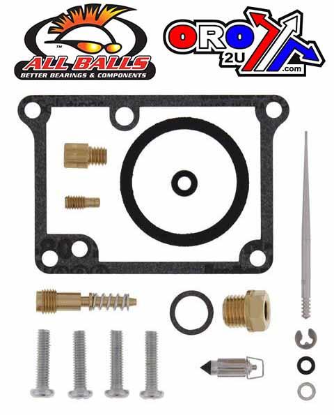 All Balls Racing Carburetor Rebuild Kit 90-98 Yam RT180, Allballs 26-1313 Dirt