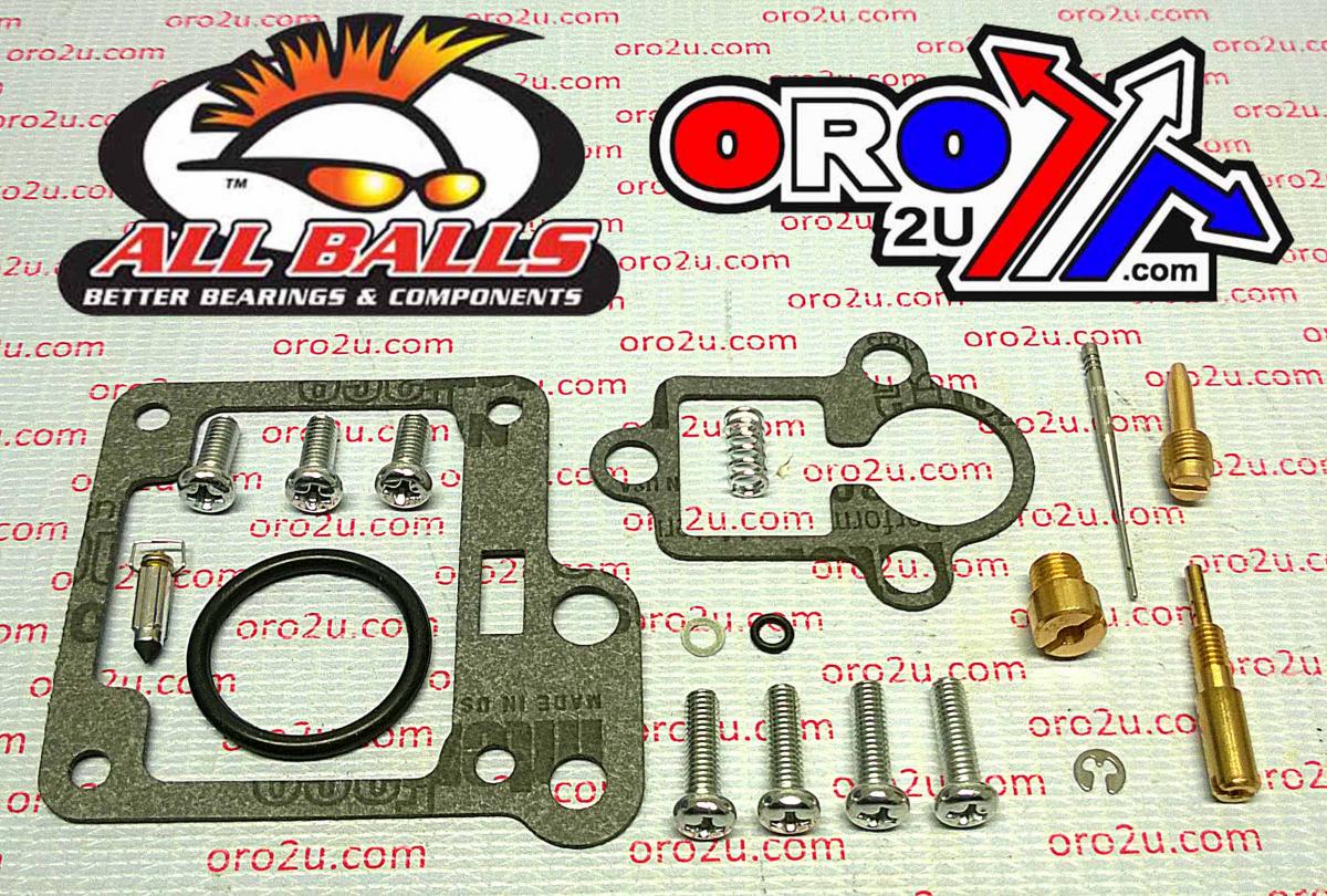 All Balls Racing Carburetor Rebuild Kit 04-08 Yam YFM50, Allballs 26-1317 ATV