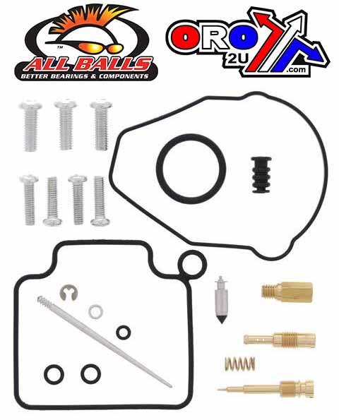 All Balls Racing Carburetor Rebuild Kit 93-09 Hon TRX300, Allballs 26-1329 ATV