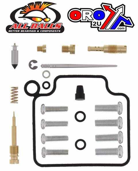 All Balls Racing Carburetor Rebuild Kit 88-90 Hon TRX300, Allballs 26-1332 ATV