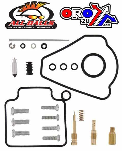 All Balls Racing Carburetor Rebuild Kit 99-14 Hon TRX400, Allballs 26-1333 ATV