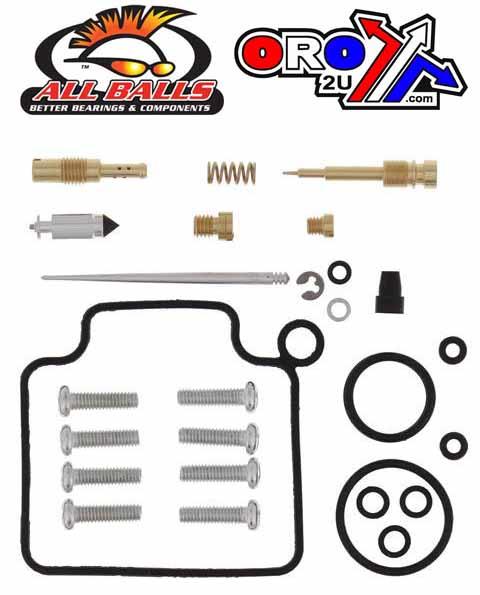 All Balls Racing Carburetor Rebuild Kit 04-07 Hon TRX400, Allballs 26-1337 ATV