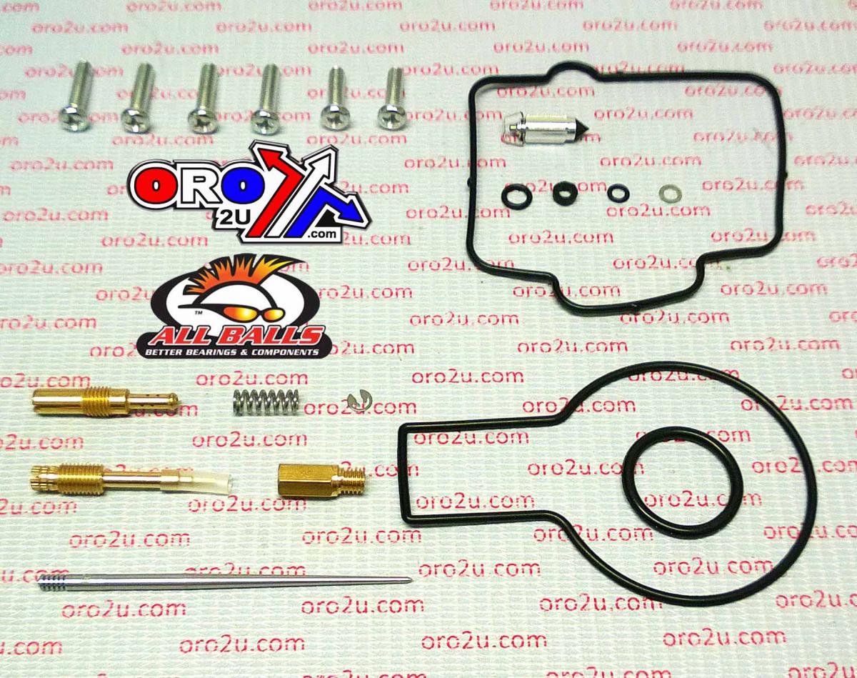 All Balls Racing Carburetor Rebuild Kit 00-06 Hon XR650R, Allballs 26-1358 Dirt