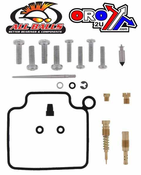All Balls Racing Carburetor Rebuild Kit 95-03 Hon TRX400, Allballs 26-1363 ATV