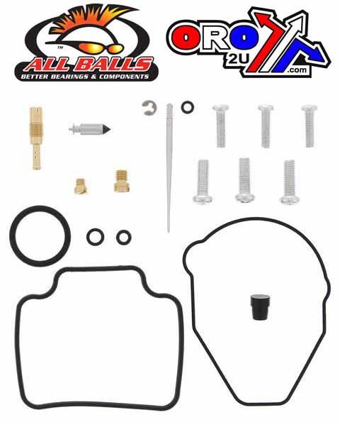 All Balls Racing Carburetor Rebuild Kit 1985 Hon TRX250, Allballs 26-1367 ATV