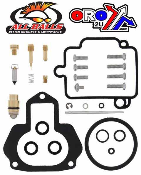 All Balls Racing Carburetor Rebuild Kit 96-98 Yam YFM400, Allballs 26-1370 ATV