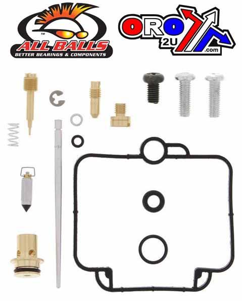 All Balls Racing Carburetor Rebuild Kit 98-00 Yam YFM600, Allballs 26-1371 ATV