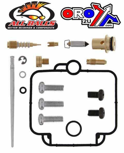 All Balls Racing Carburetor Rebuild Kit 2001 Yam YFM600, Allballs 26-1375 ATV
