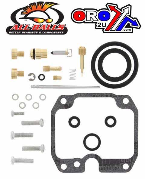 All Balls Racing Carburetor Rebuild Kit 89-04 Yam Yfa1, Allballs 26-1377 ATV