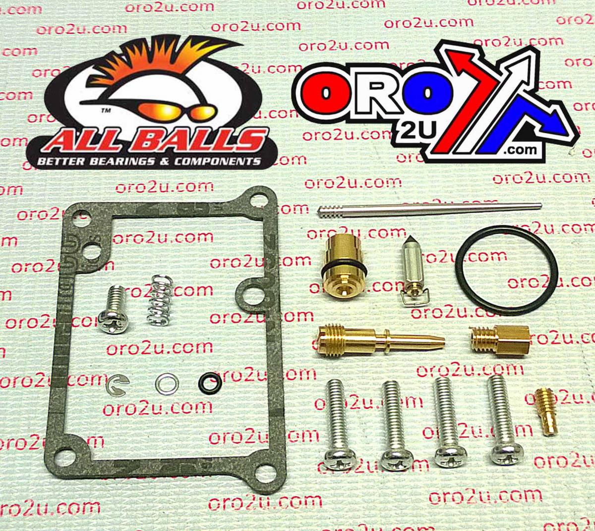 All Balls Racing Carburetor Rebuild Kit 88-06 Yam YFS200, Allballs 26-1379 ATV