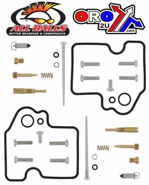 All Balls Racing Carburetor Rebuild Kit 04-06 Kaw KVF700/suz Ltv-700f, Allballs 26-1385 ATV