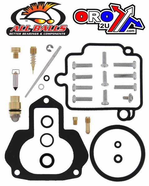 All Balls Racing Carburetor Rebuild Kit 87-98 Yam YFM350, Allballs 26-1386 ATV