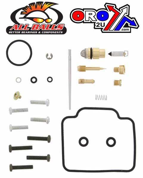 All Balls Racing Carburetor Rebuild Kit 96-98 Yam YFM35FX, Allballs 26-1389 ATV