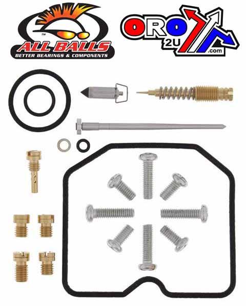All Balls Racing Carburetor Rebuild Kit 97-05 Kaw KLF300C, Allballs 26-1392 ATV