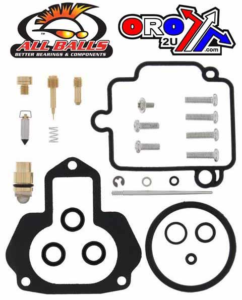 All Balls Racing Carburetor Rebuild Kit 93-95 Yam YFM400, Allballs 26-1399 ATV