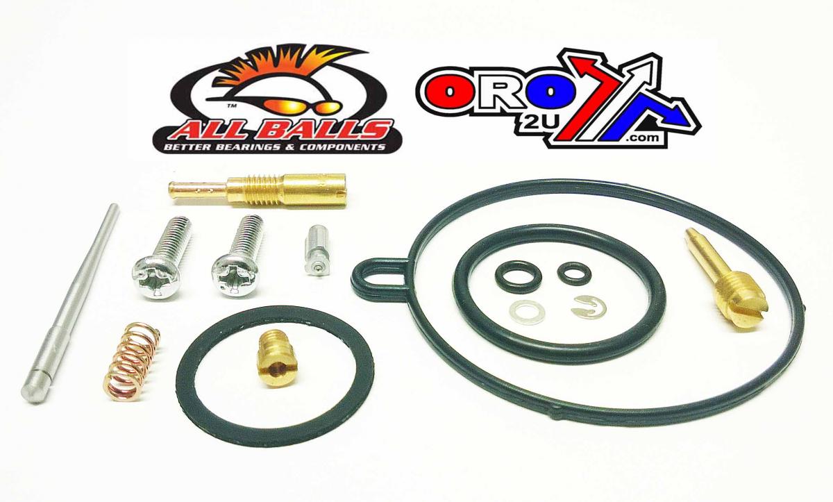 All Balls Racing Carburetor Rebuild Kit 02-06 Kaw KLX110/suz DRZ110, Allballs 26-1403 Dirt