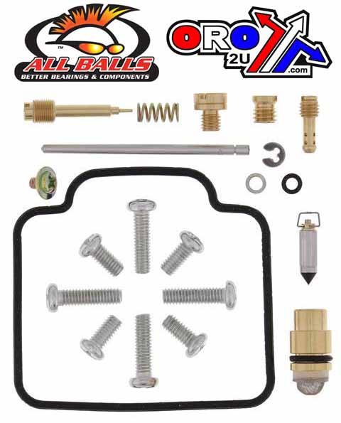 All Balls Racing Carburetor Rebuild Kit 00-10 Kaw KL250, Allballs 26-1415 Dirt