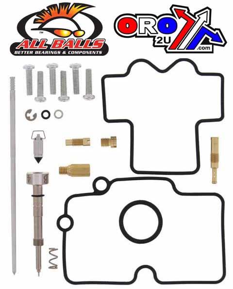 All Balls Racing Carburetor Rebuild Kit 09-11 Polaris Outlaw 525 Irs, Allballs 26-1451 ATV