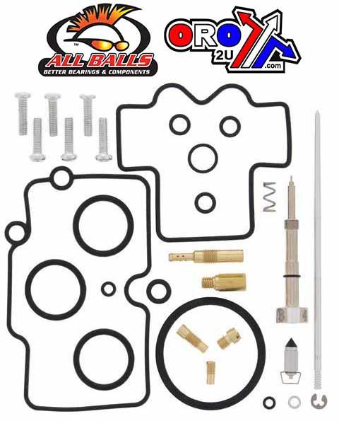 All Balls Racing Carburetor Rebuild Kit 2004 Hon CRF450R, Allballs 26-1462 Dirt