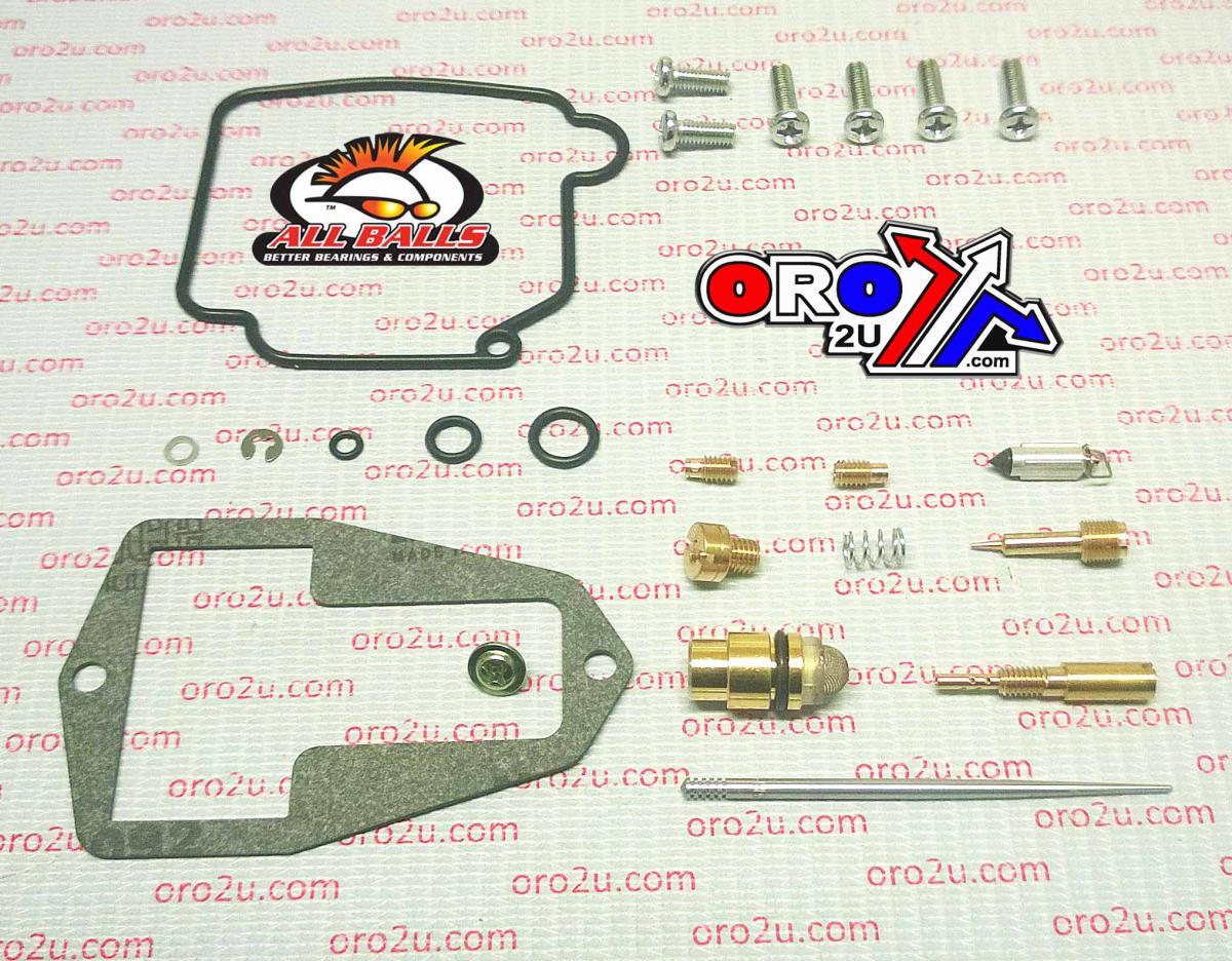 All Balls Racing Carburetor Rebuild Kit 90-91 Suz DR350, Allballs 26-1493 Dirt