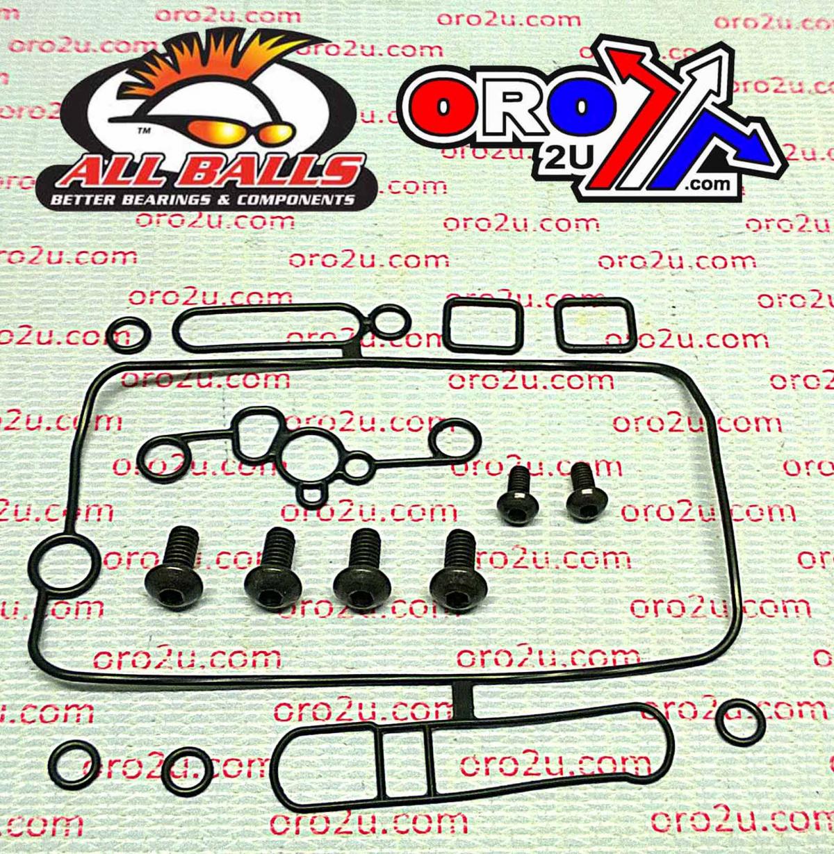 All Balls Racing Carburetor Rebuild Kit 04-14 Hon/kaw/suz 250/450, Allballs 26-1510 Dirt