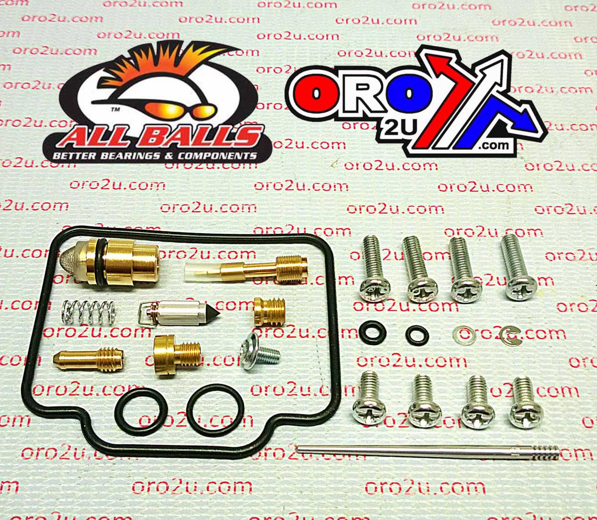 All Balls Racing Carburetor Rebuild Kit 1997 Yam YFM350FW, Allballs 26-1523 ATV