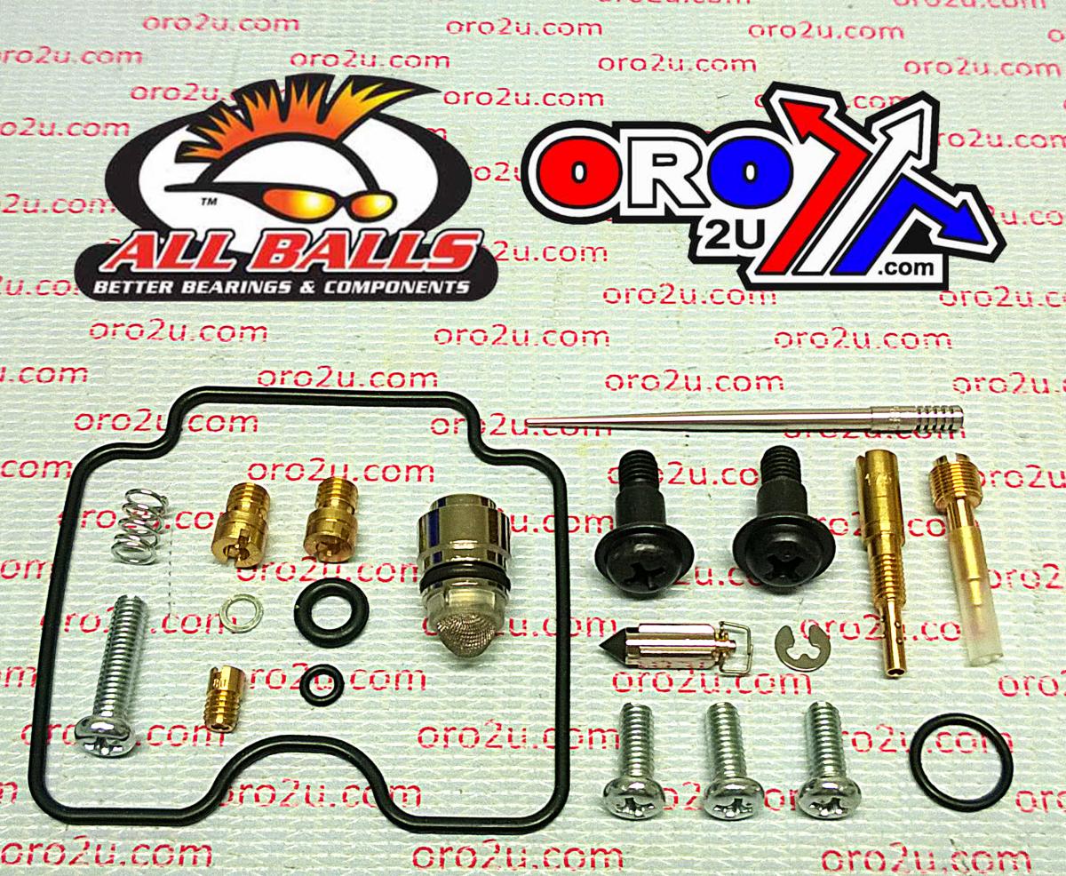 All Balls Racing Carburetor Rebuild Kit 2000 Yam YFM400, Allballs 26-1524 ATV