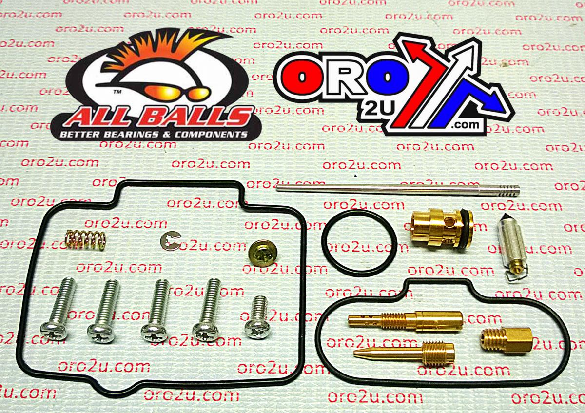 All Balls Racing Carburetor Rebuild Kit 1998 Yam YZ125, Allballs 26-1533 Dirt