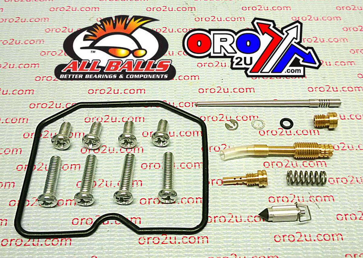 All Balls Racing Carburetor Rebuild Kit 94-96 Kaw KLX250R, Allballs 26-1554 Dirt