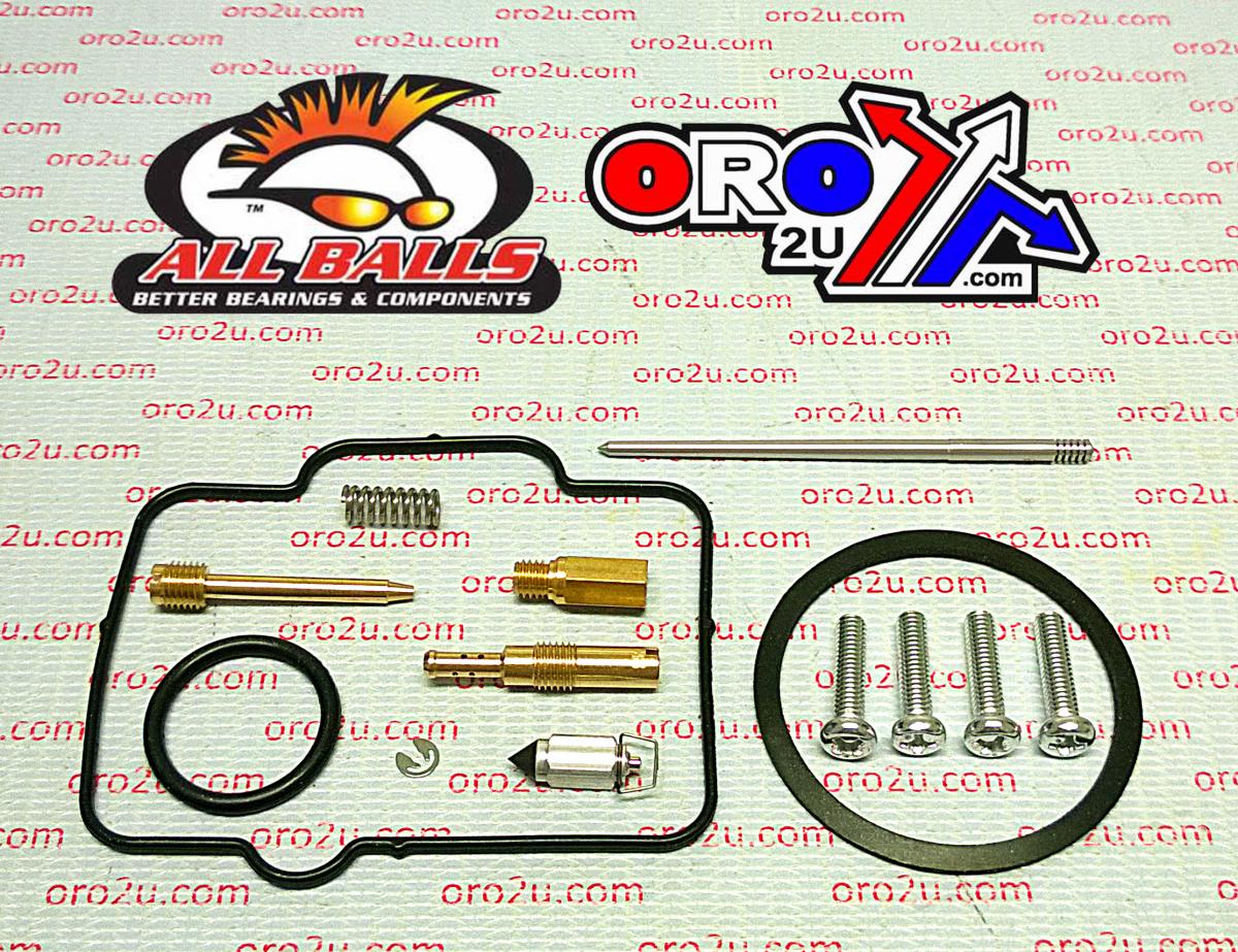 All Balls Racing Carburetor Rebuild Kit 89-94 Kaw KDX200, Allballs 26-1555 Dirt