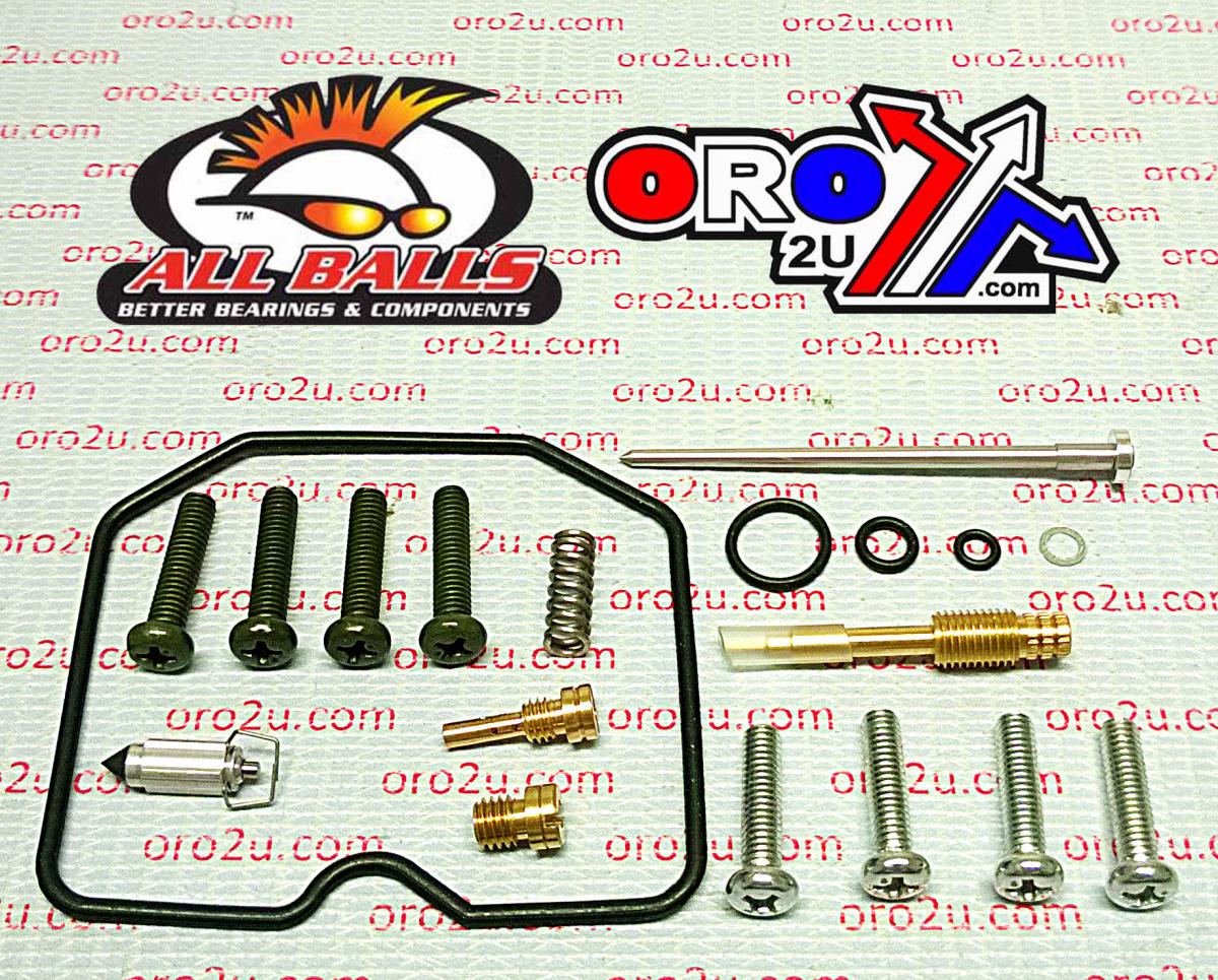 All Balls Racing Carburetor Rebuild Kit 86-88 Kaw KLF300, Allballs 26-1569 ATV
