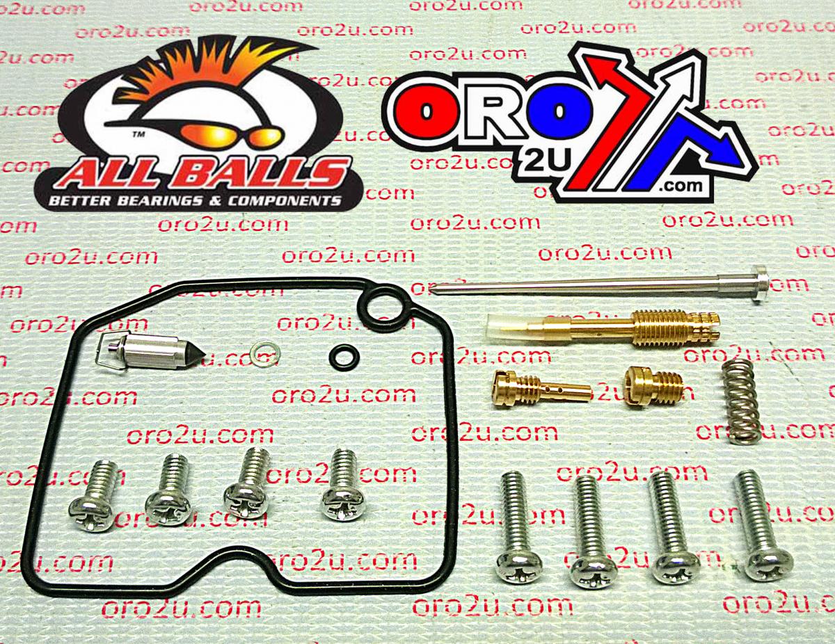 All Balls Racing Carburetor Rebuild Kit 93-99 Kaw KLF400, Allballs 26-1570 ATV