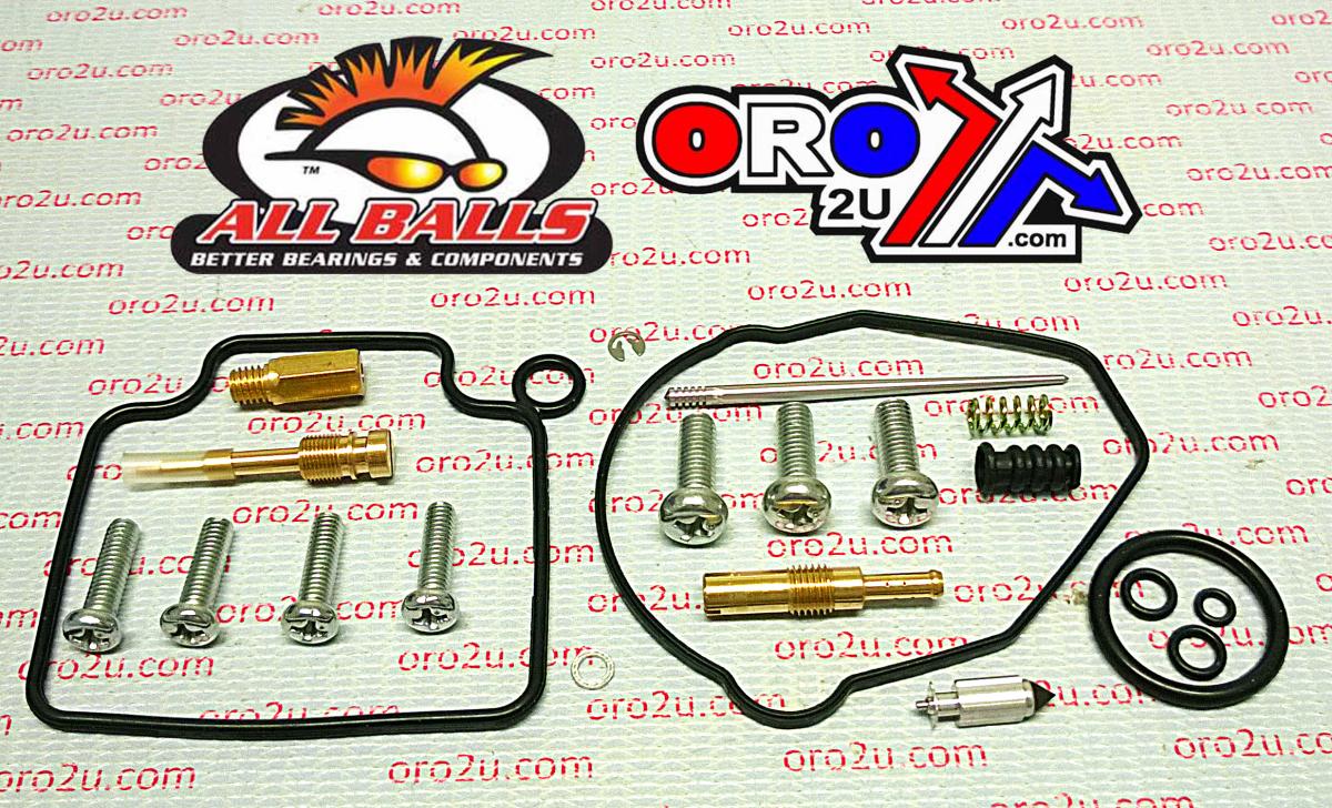 All Balls Racing Carburetor Rebuild Kit 91-92 Hon TRX250X, Allballs 26-1573 ATV