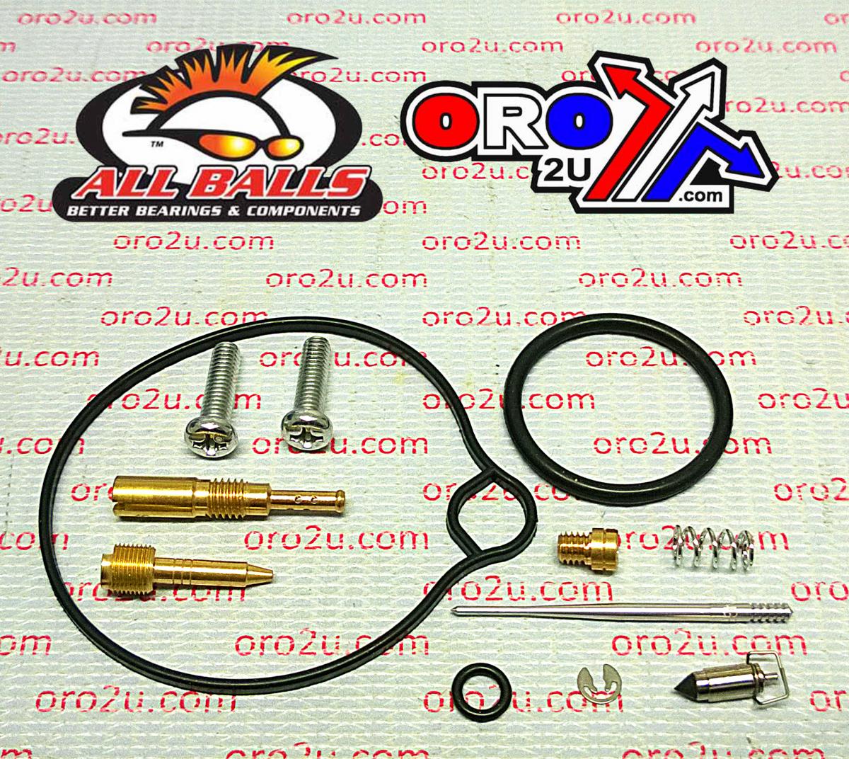 All Balls Racing Carburetor Rebuild Kit 07-10 Kaw KFX90, Allballs 26-1577 ATV