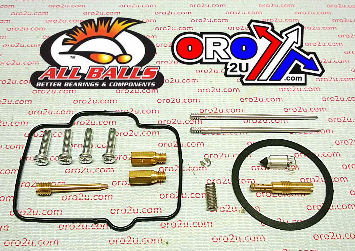 All Balls Racing Carburetor Rebuild Kit 1995 Kaw KX250, Allballs 26-1581 Dirt