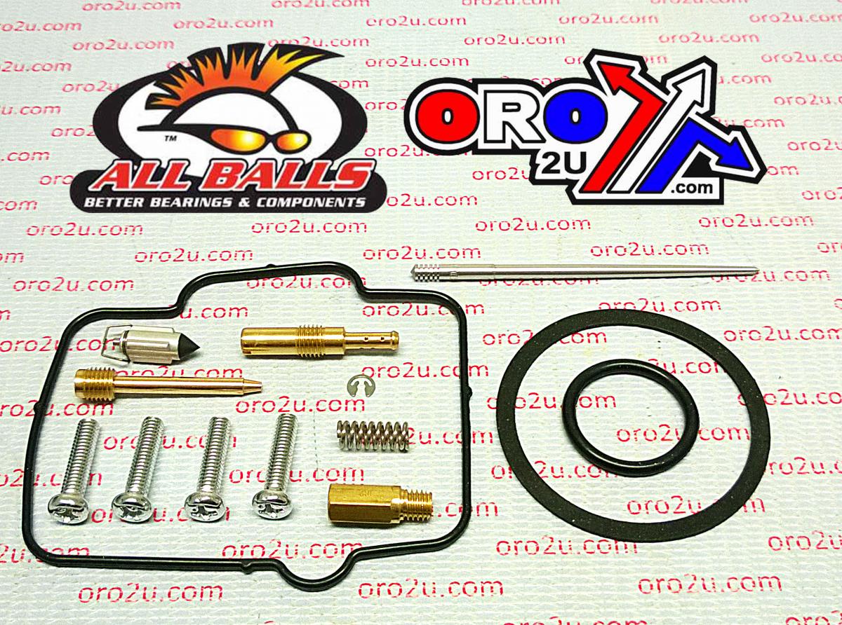 All Balls Racing Carburetor Rebuild Kit 1993 Kaw KX250, Allballs 26-1582 Dirt