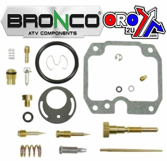 Bronco Carburetor Rebuild Kit YFM125, Bronco Au-07483 ATV YFA125