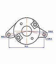 Sifam Starter Motor Scooter 200cc, Sifam, IND205