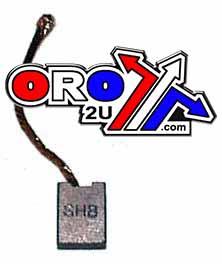 K&L Supply Brushes Set 5x10x13mm Each K&l 21-2949, Cb-0025e