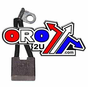 K&L Supply Brushes Set 6x14x12mm Each Cb-0062-2, K&l 21-2951