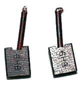 K&L Supply Nal, Brushes/set 6x10.5x12mm