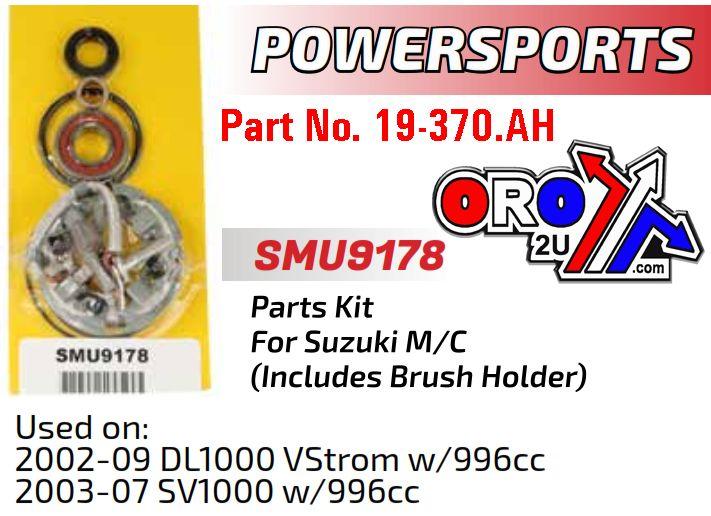 Arrowhead Electrical Starter Motor Repair Kit, Suzuki 02-09 Dl1000 Sv Smu9178, Arrowhead