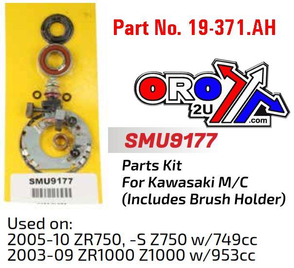 Arrowhead Electrical Starter Motor Repair Kit, Kawasaki ZR750 1000 Smu9177, Arrowhead