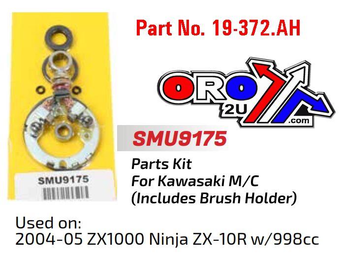 Arrowhead Electrical Starter Motor Repair Kit, Kawasaki Zx1000 Ninja Smu9175, Arrowhead