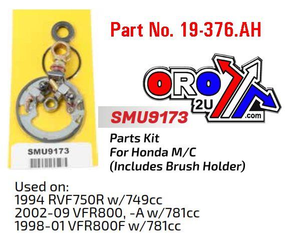 Arrowhead Electrical Starter Motor Repair Kit, Honda RVF750 800 Smu9173, Arrowhead