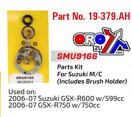 Arrowhead Electrical Starter Motor Repair Kit, Suzuki Gsx-r600 750 Smu9166, Arrowhead