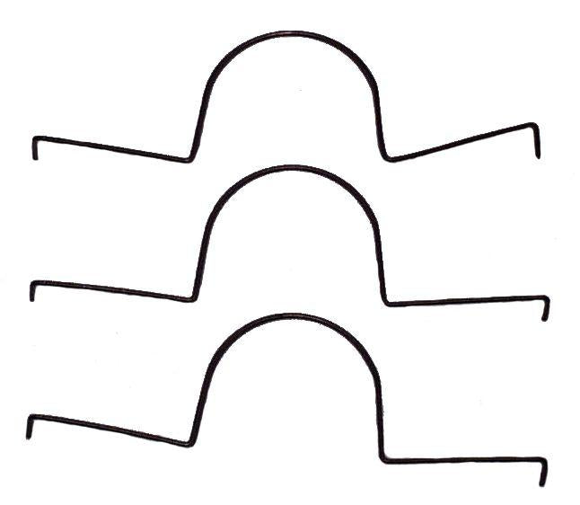 DIRT RACING  THROW OUT SPRING SET OF 3, S/SEED OFFER PACK OF 10