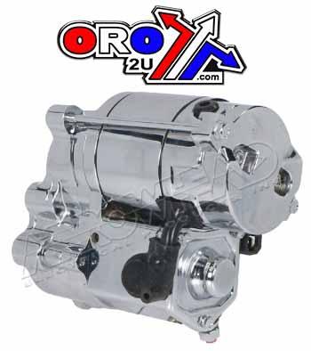 Arrowhead Electrical Starter Motor Harley Davidson, Shd0004-c, Chrome Finish 1.4kw