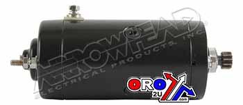Arrowhead Electrical Starter Motor Harley Davidson, Shd0001, Black Finish
